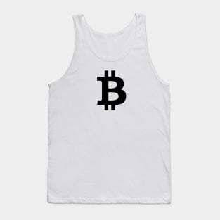 Bitcoin Logo Black - Crypto Tank Top